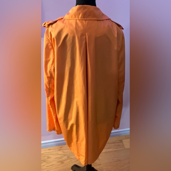 Ladies orange raincoat size L - Picture 7 of 9